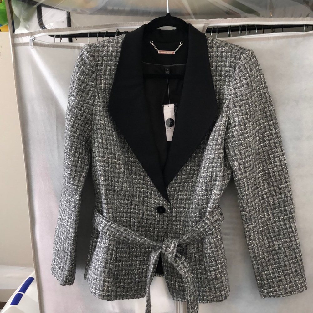 COPY - Jacket, Black, white, grey
